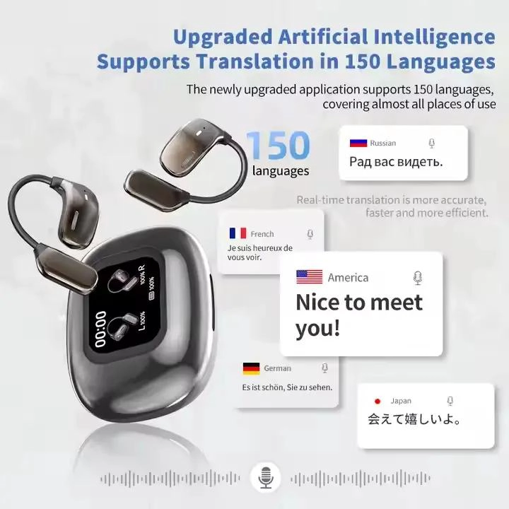 AURICULARES BLUETOOTH CON TRADUCCION INTELIGENTE - 2
