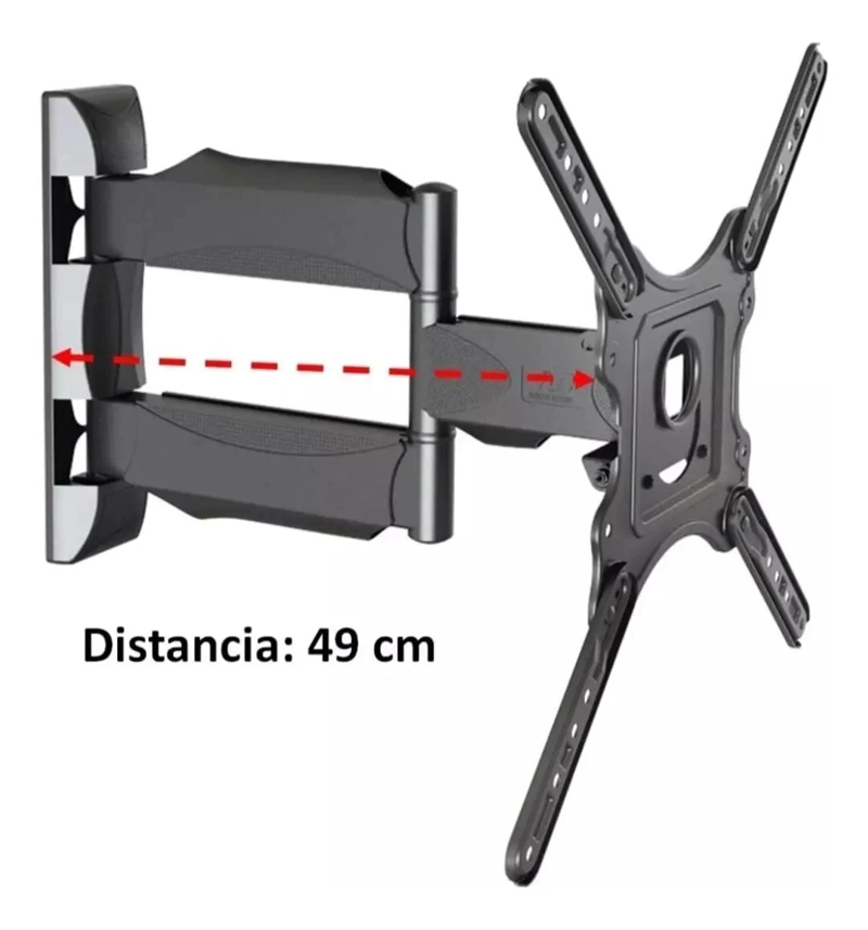 SOPORTE GIRATORIO PLEGABLE PARA TV 32-65 PULGADAS - 4