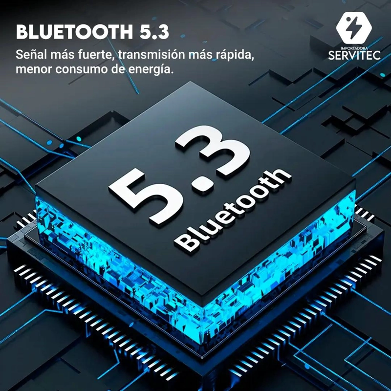 AURICULARES BLUETOOTH T63 CON BASE METALICA Y RESISTENCIA - 5