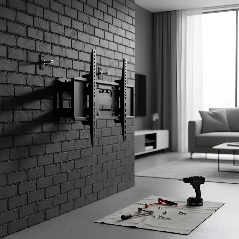 SOPORTE DE PARED PARA TV 32 A 70 PULGADAS DOBLE BRAZO - 3