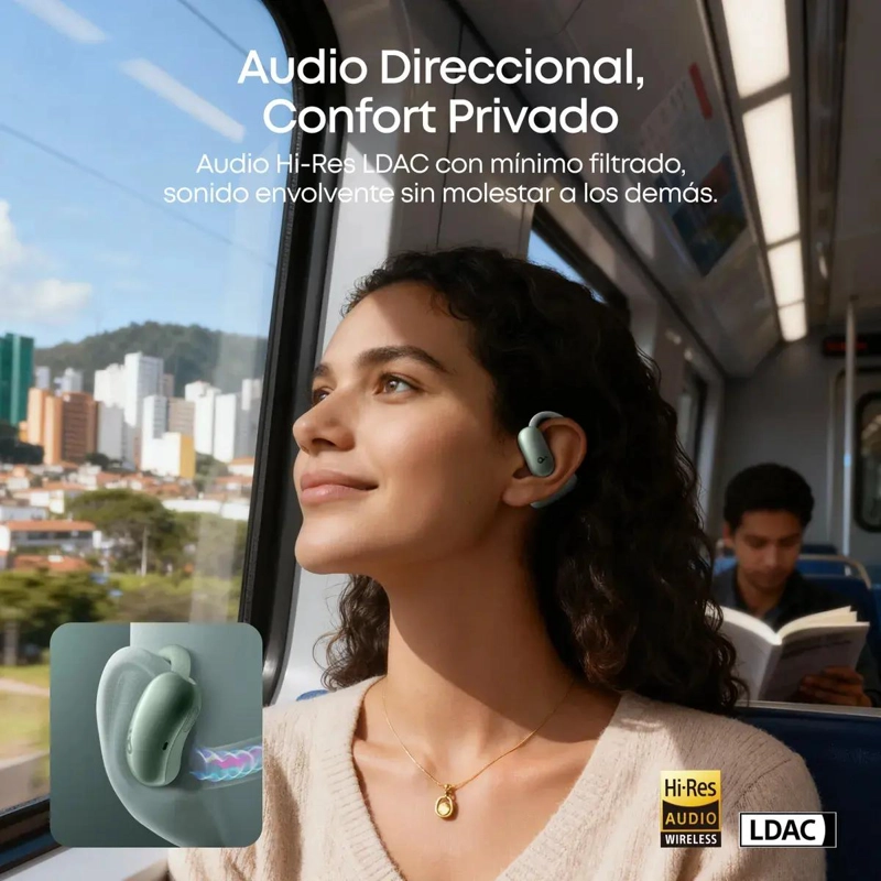 AUDIFONOS BLUETOOTH OPEN EAR CON ASISTENTE AI - 3