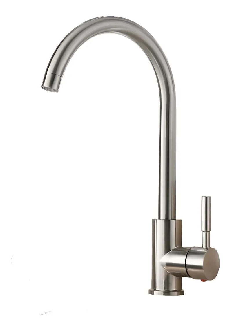 GRIFO MONOMANDO LAVAPLATOS ACERO INOXIDABLE - 5
