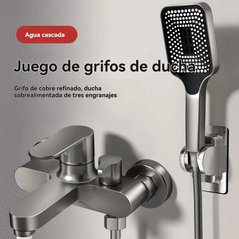 CONJUNTO DE GRIFO PARA DUCHA CON DUCHA DE MANO - 2
