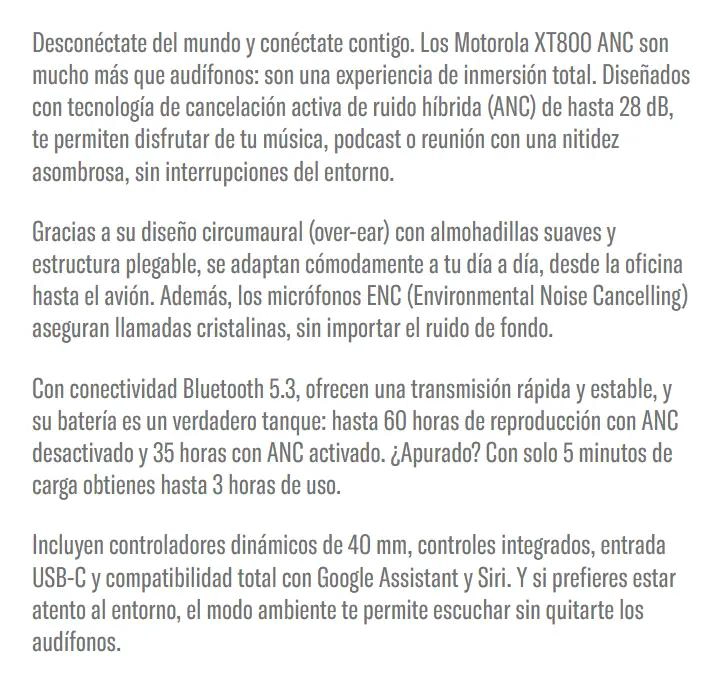 AUDIFONOS INALAMBRICOS BLUETOOTH CON CANCELACION DE RUIDO - 3