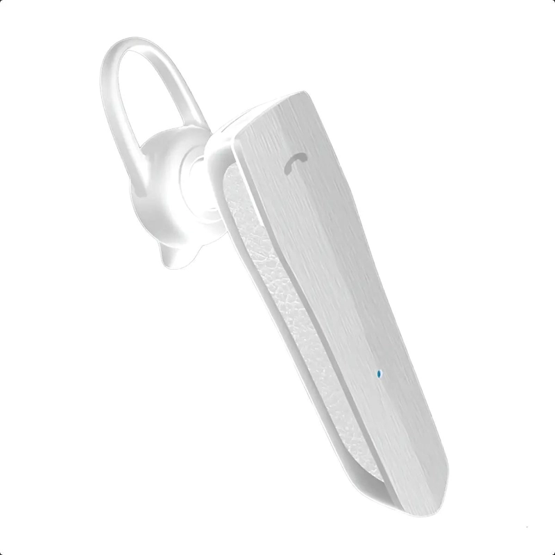 AUDIFONOS BLUETOOTH MANOS LIBRES EJECUTIVOS BLANCO - 1