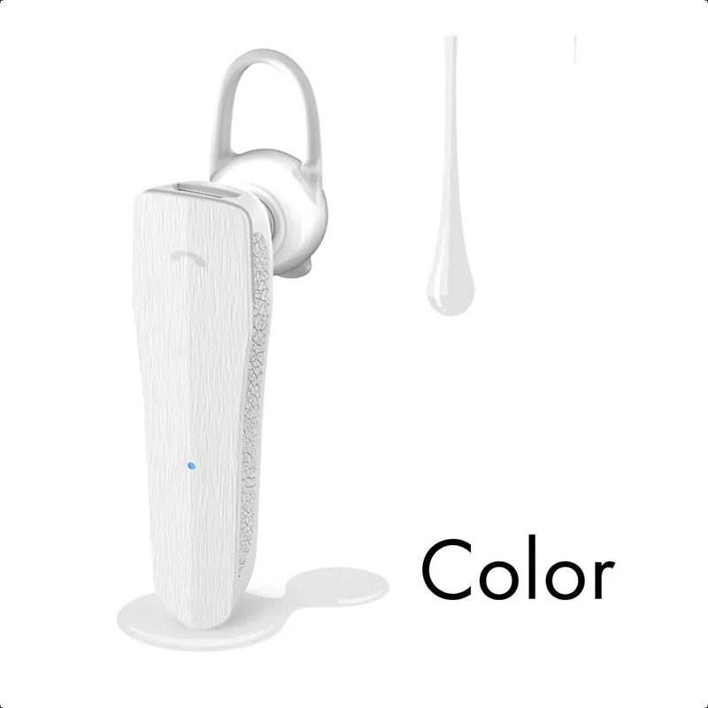 AUDIFONOS BLUETOOTH MANOS LIBRES EJECUTIVOS BLANCO - 2