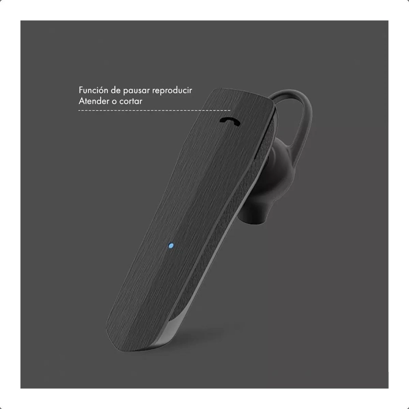 AUDIFONOS BLUETOOTH MANOS LIBRES EJECUTIVOS BLANCO - 4