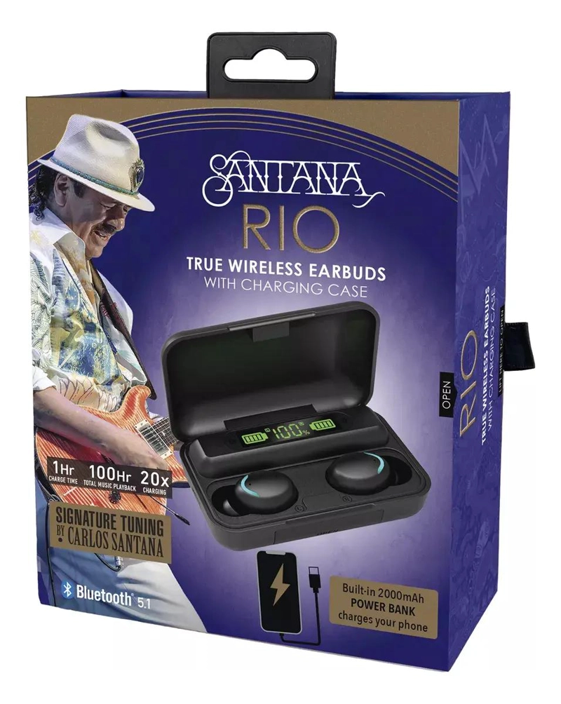 AURICULARES BLUETOOTH 5.1 INALAMBRICOS SANTANA RIO - 2