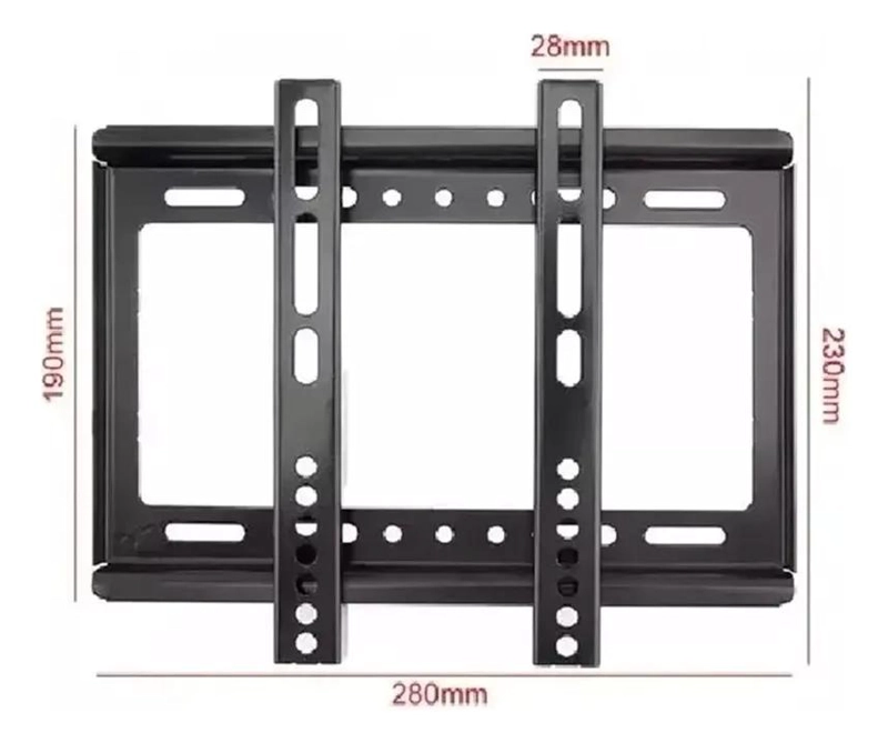 SOPORTE FIJO PARA TV DE 14 A 42 PULGADAS - 3