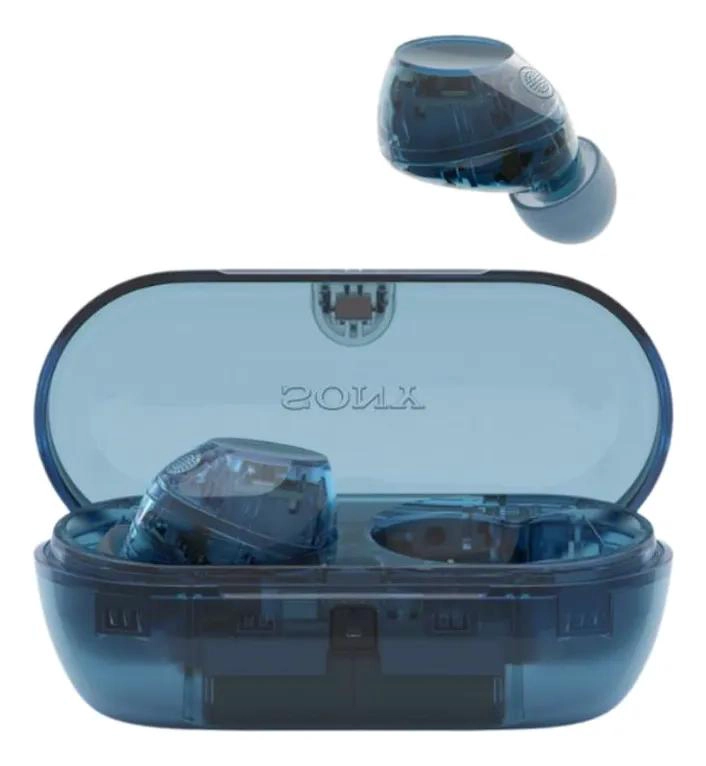 AUDIFONOS INALAMBRICOS CON CANCELACION DE RUIDO AZUL - 2
