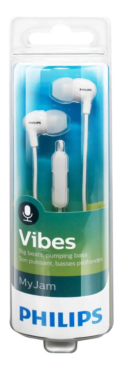 AURICULARES IN EAR CON MICROFONO COLOR BLANCO - 2