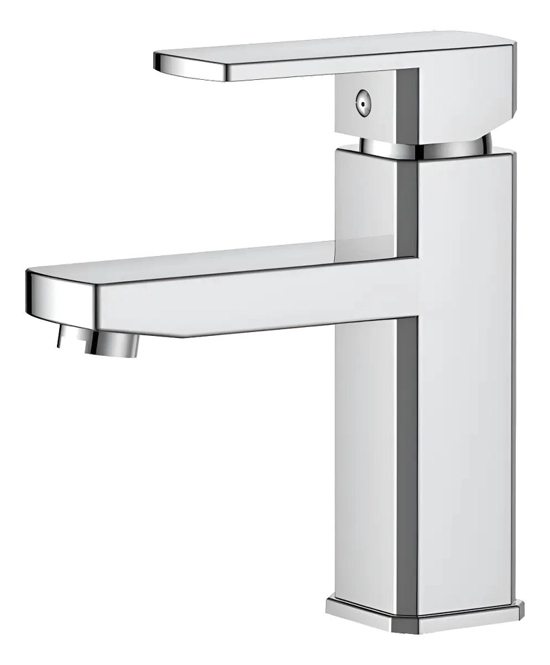 GRIFERIA MONOCOMANDO PARA BAÑO EN ACERO CROMADO GRIS - 1