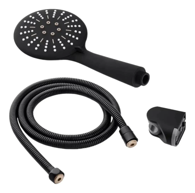 LLAVE MONOMANDO PARA TINA Y DUCHA CON FLEXIBLE Y MANGO - 2