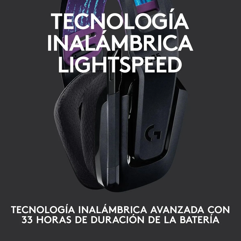 AUDIFONOS INALAMBRICOS PARA GAMING COLOR NEGRO - 2