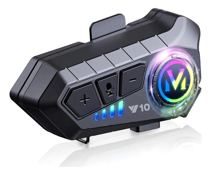 AURICULAR BLUETOOTH PARA CASCO DE MOTOCICLETA IPX6 - 1