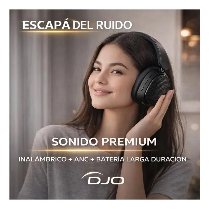 AUDIFONOS UIDA10 CON CANCELACION DE RUIDO Y SONIDO CLARO - 5
