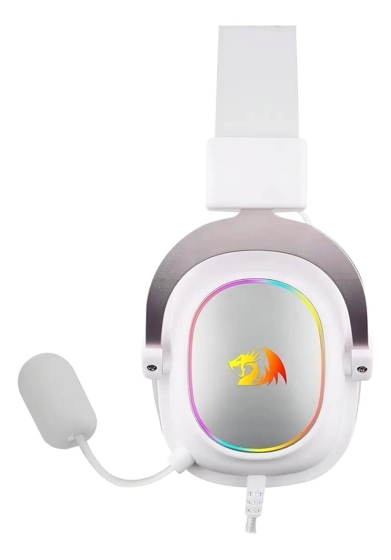 AURICULARES GAMER ZEUS X H510-RGB BLANCO CON SONIDO ENVOL - 4