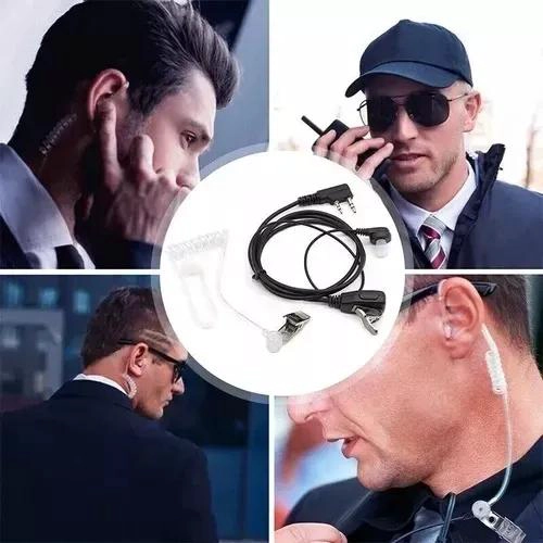 SET DE 2 AURICULARES MANOS LIBRES PARA RADIO WALKIE TALK - 2