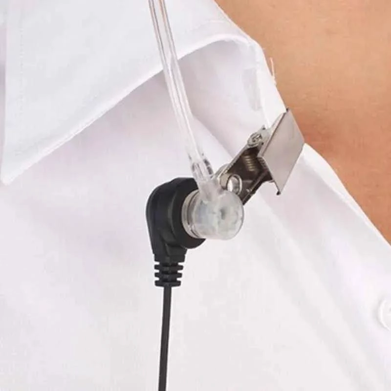 SET DE 2 AURICULARES MANOS LIBRES PARA RADIO WALKIE TALK - 4