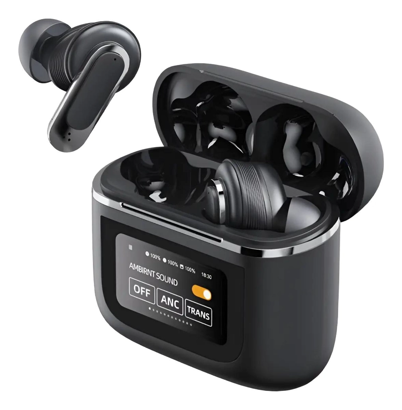 AUDIFONOS INALAMBRICOS TWS CON CANCELACION DE RUIDO Y IPX - 1