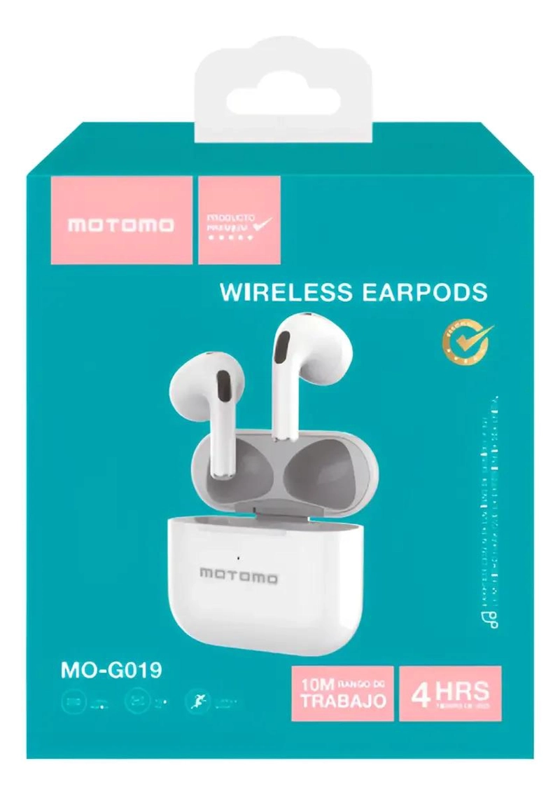 AUDIFONOS INALAMBRICOS BLUETOOTH IN EAR MO-G019 - 4