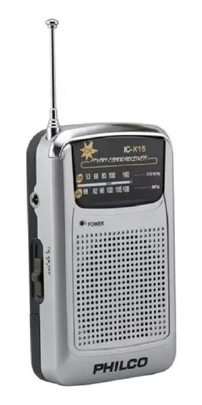 RADIO PORTATIL FM/AM CON AUDIFONOS Y PILAS - 2