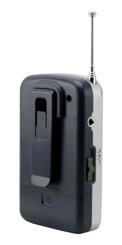RADIO PORTATIL FM/AM CON AUDIFONOS Y PILAS - 4