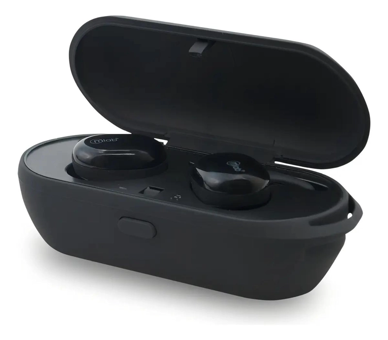 AURICULARES IN-EAR BLUETOOTH TWS CON MICROFONO NEGRO - 3