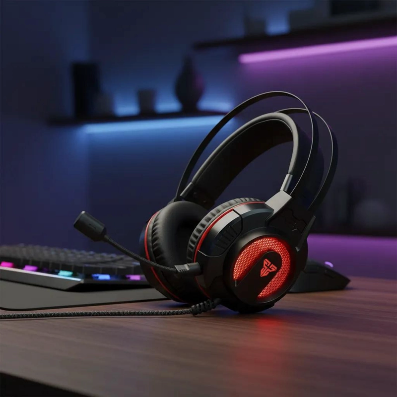 AURICULAR GAMER CON MICROFONO Y SONIDO ESTE REO - 3