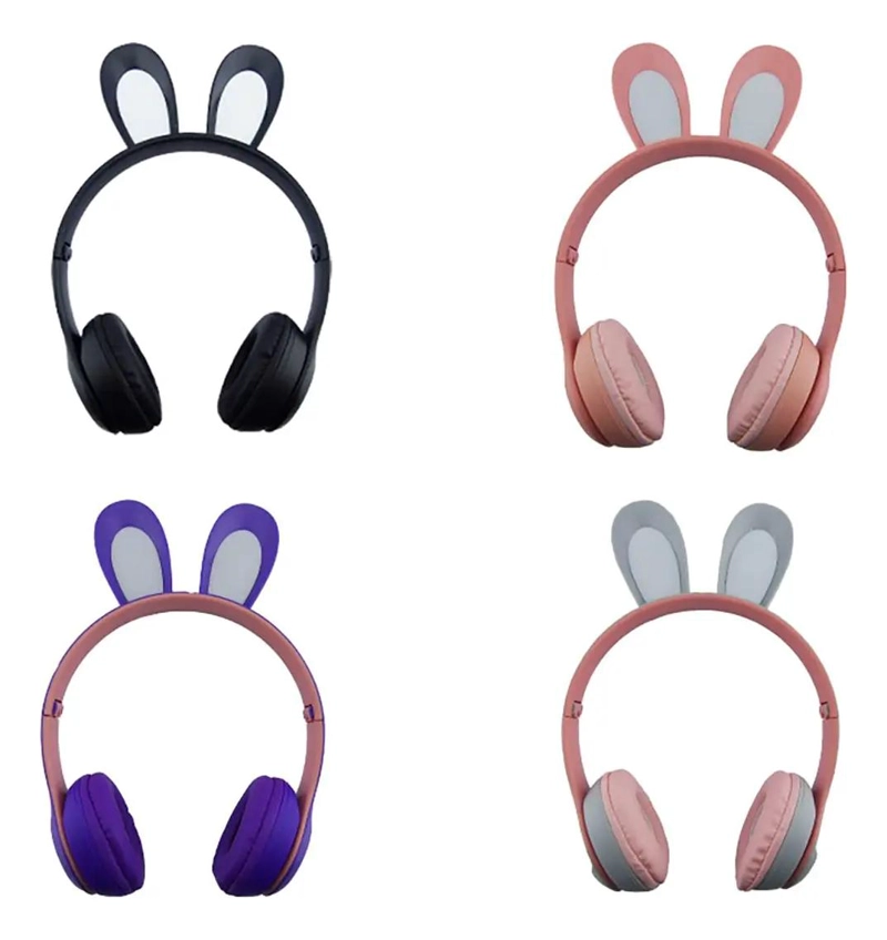 AUDIFONOS BLUETOOTH RECARGABLES PARA NIÑOS CON OREJAS LUM - 4