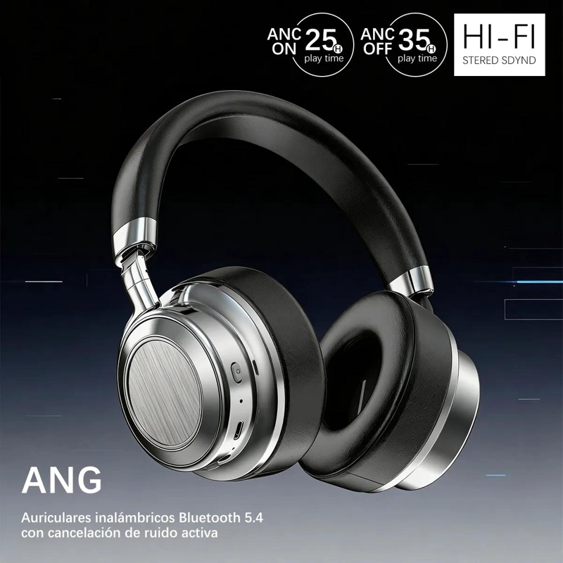 AUDIFONOS INALAMBRICOS V5.4 CON AUX-IN Y GRAVES POTENTES - 2