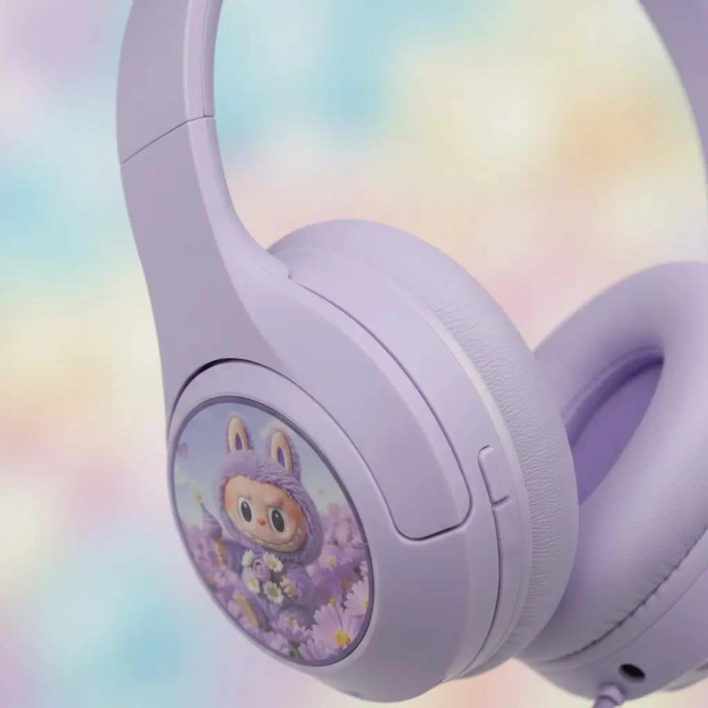AUDIFONOS BLUETOOTH ON EAR CON DISEÑO COLORIDO - 4