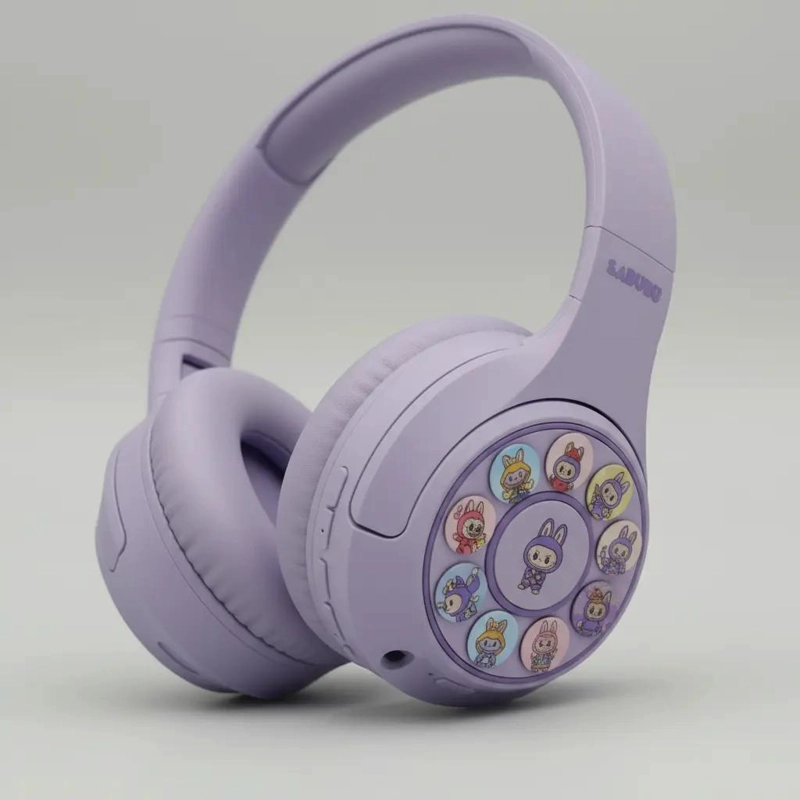 AUDIFONOS BLUETOOTH ON EAR CON DISEÑO COLORIDO - 5