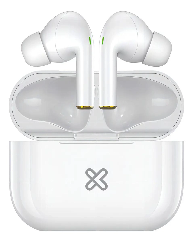 AUDIFONOS INALAMBRICOS TUNEFIBUDS TWS IPX6 BLANCOS - 1