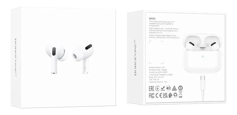 AUDIFONOS BLUETOOTH IN EAR BLANCO CON MICROFONO - 2