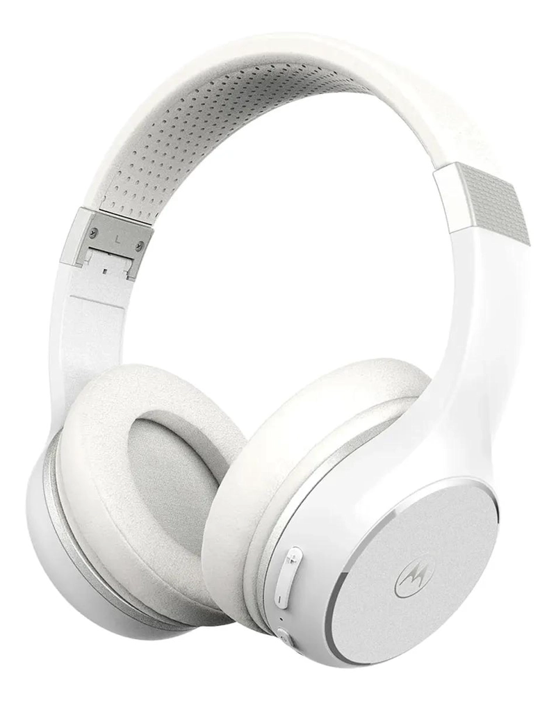 AUDIFONOS INALAMBRICOS BLUETOOTH BLANCOS CON MICROFONO - 1