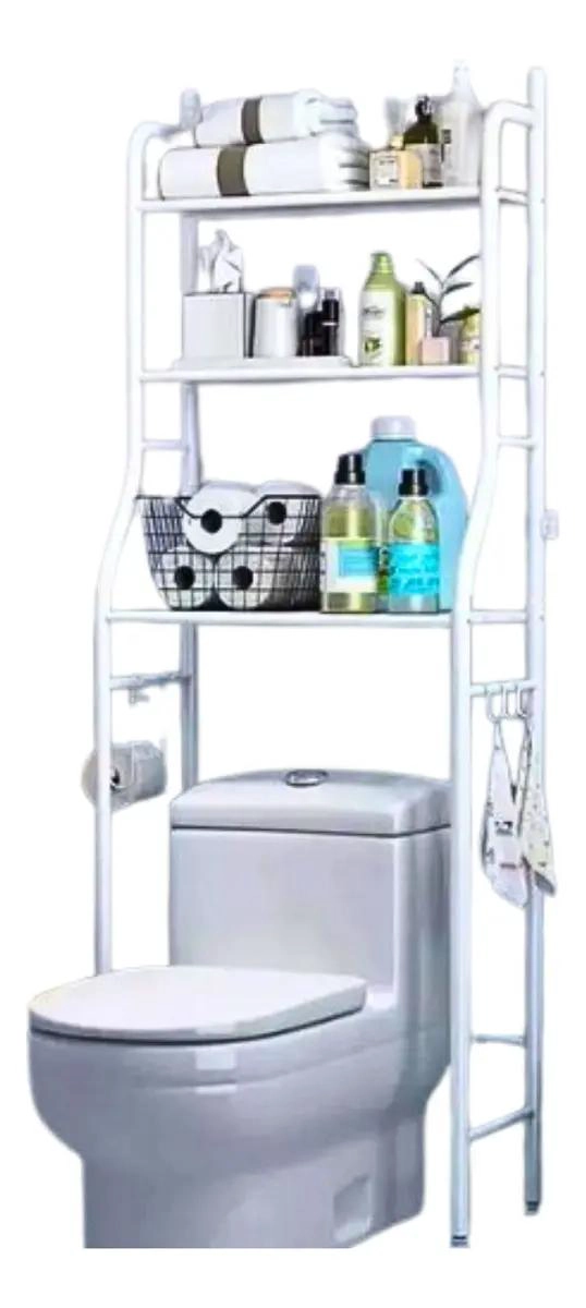ORGANIZADOR DE BAÑO CON NIVELES PARA INODORO - 1