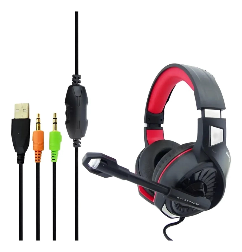 AUDIFONOS GAMING IN-EAR CON MICROFONO Y RGB - 2