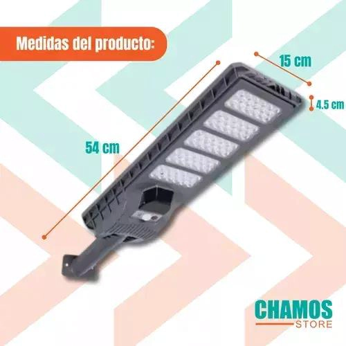PACK 4 FOCOS REFLECTORES SOLARES 500W LED INALAMBRICOS - 3