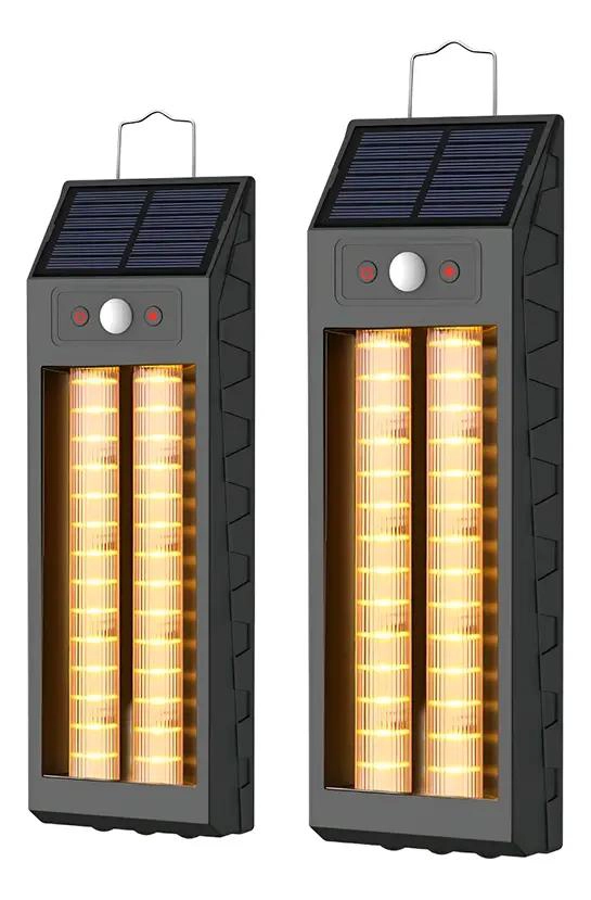 PACK 2 LAMPARAS SOLARES PARA EXTERIOR IP65 - 1