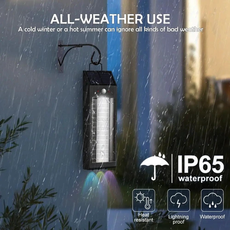 PACK 2 LAMPARAS SOLARES PARA EXTERIOR IP65 - 3