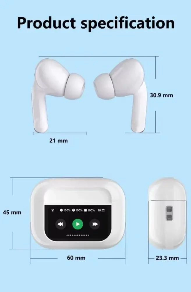 AURICULARES BLUETOOTH INALAMBRICOS A9 PRO - 3