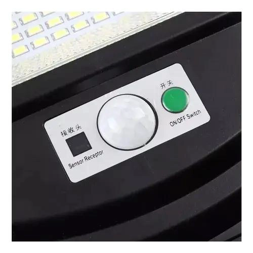 PACK 3 FOCOS LUMINARIA SOLAR CALLE 120W CON SOPORTE - 4