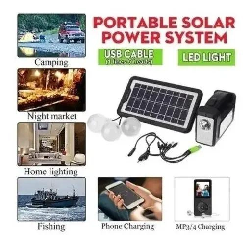 SISTEMA DE ILUMINACION SOLAR PARA CASA CON 3 AMPOLLETAS - 5