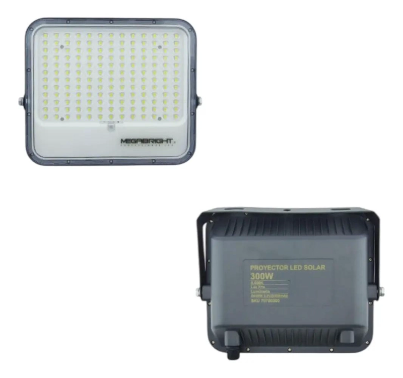 PROYECTOR SOLAR LED 300W CON 156 LEDS Y PANEL SOLAR - 5