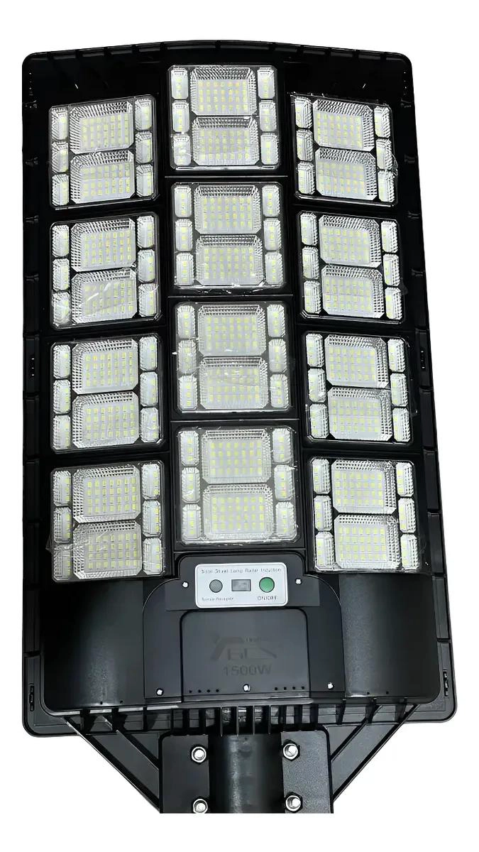FOCO SOLAR LED 1500W EXTERIOR CON CONTROL Y SOPORTE - 1