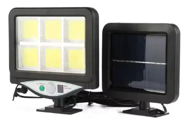 FOCO SOLAR CON PANEL INDEPENDIENTE PARA EXTERIORES - 1