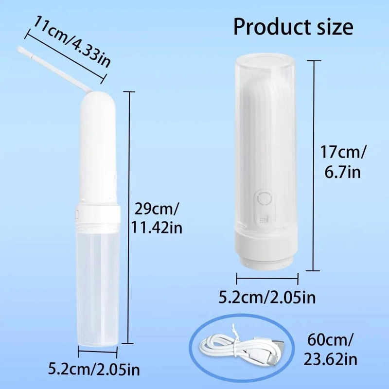 BIDET PORTATIL RECARGABLE PARA BAÑO Y CUIDADO PERSONAL - 3