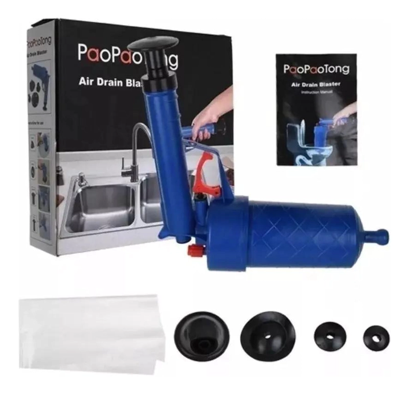 DESTAPADOR DE PRESION PARA BAÑO Y FREGADERO - 2