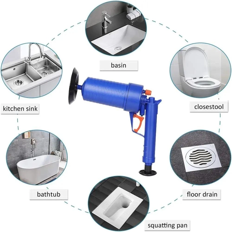 DESTAPADOR DE PRESION PARA BAÑO Y FREGADERO - 5